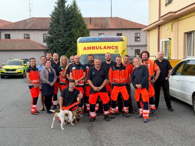 42 let za volantem sanitky: Třeboňský záchranář Václav Lexa odchází do zaslouženého důchodu